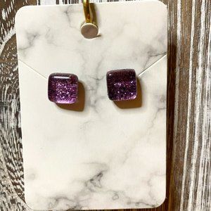 Purple Glitter Burst